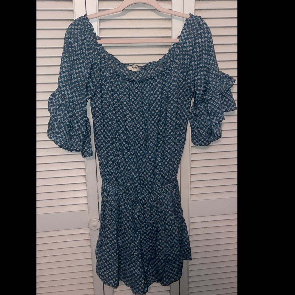 Womens off the shoulder romper